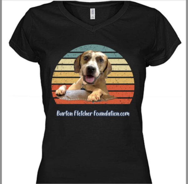 Burton Fletcher Foundation Black V-Neck T-Shirt