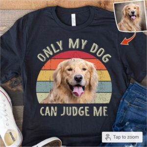 Can Judge Me Black T-Shirt